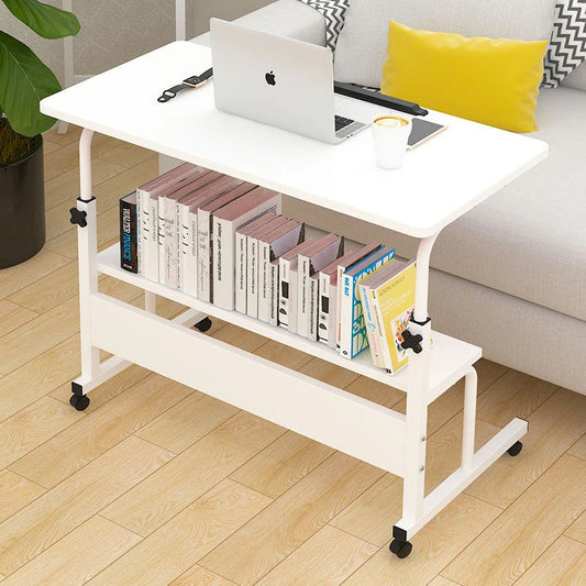 Movable & Adjustable Height Laptop Desk – Ideal for Home, Office & Bedside Use